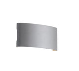 Ortelo 6W 17cm Vägglampa Utomhus Grå-Lampconcept.se