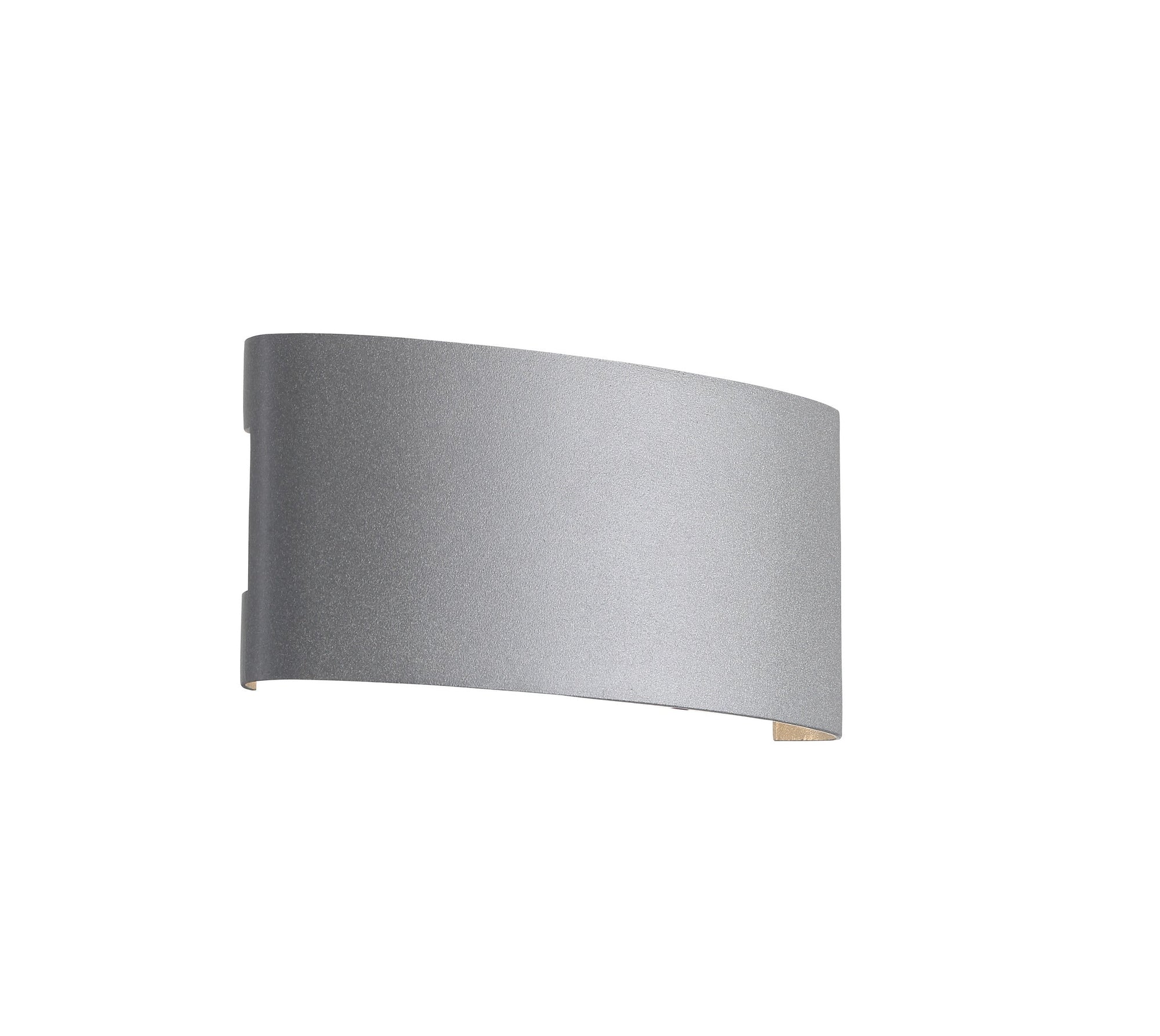 Ortelo 6W 17cm Vägglampa Utomhus Grå-Lampconcept.se