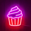 Cupcake Neonskilt