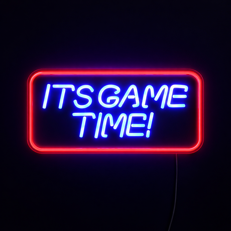 It’s Game Time Neon Vegglampe