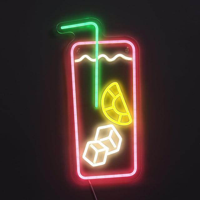 Iced Tea Neon Vägglampa-Lampconcept.se