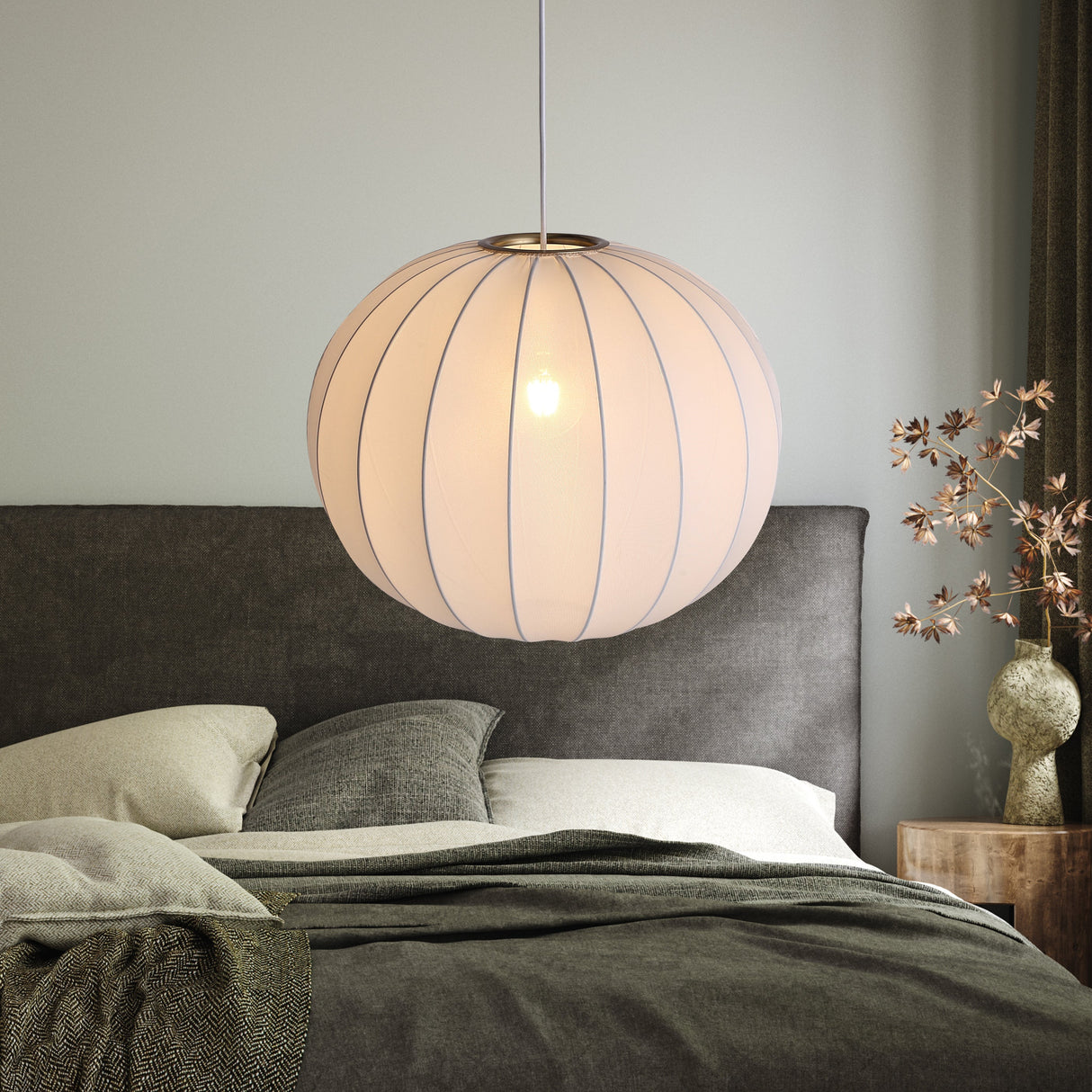 Cozy Pendel Ø45 Hvit