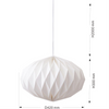 Moon Oblong Taklampa Ø42-Lampconcept.se