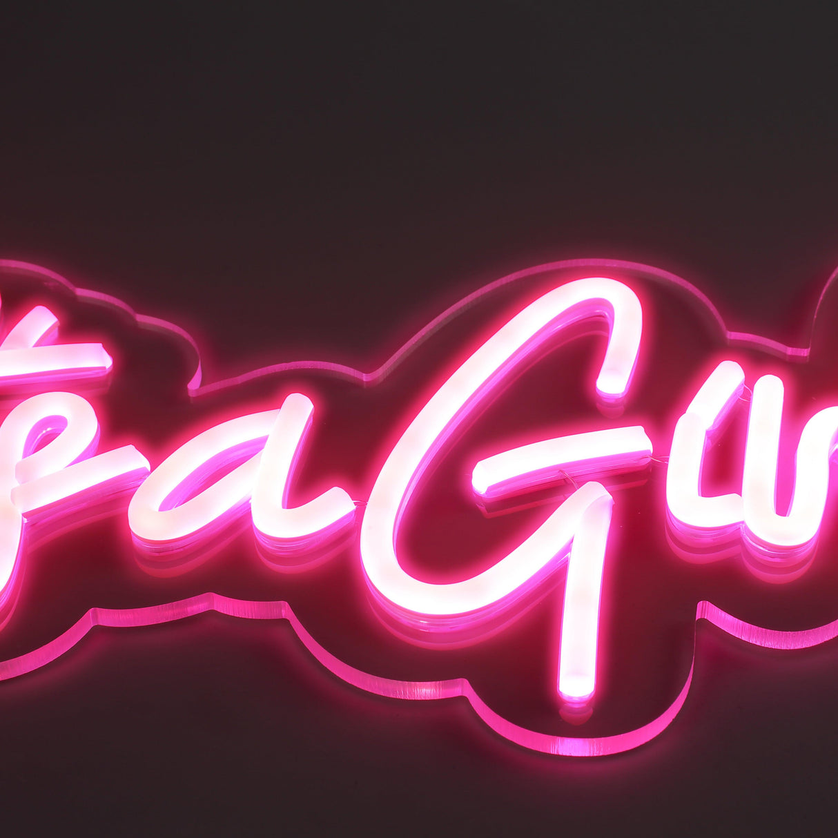 Its a Girl Neon Vägglampa-Lampconcept.se