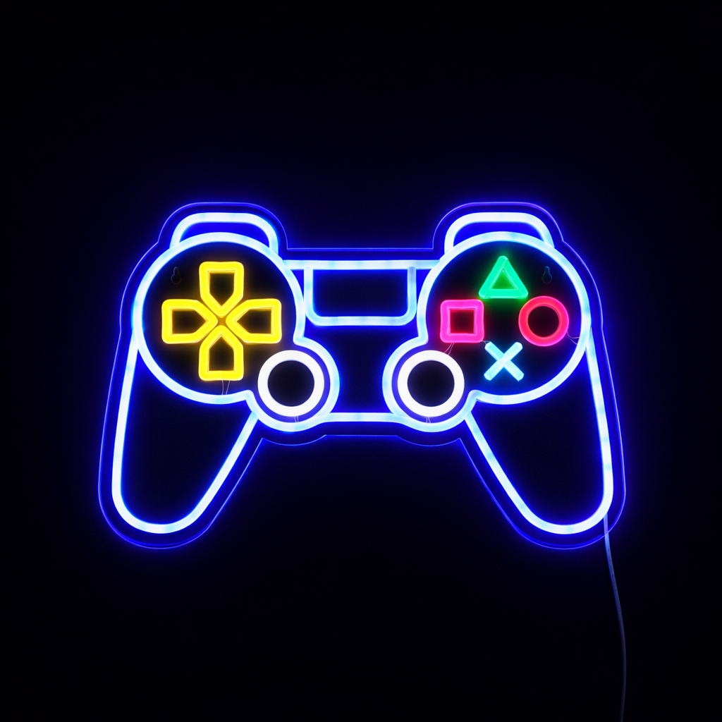 Joystick 2.0 Neon Vegglampe