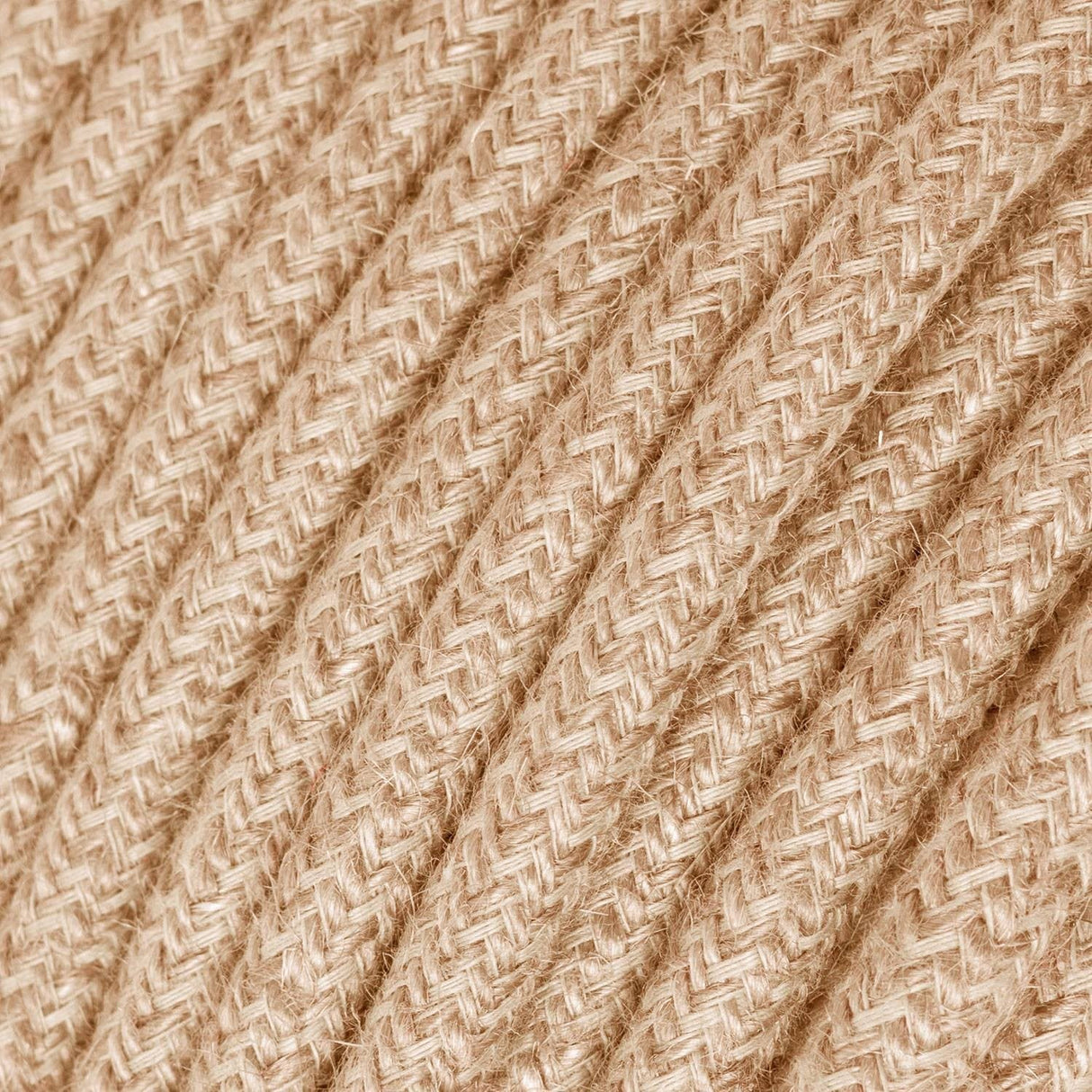 Textilkabel Jute-Lampconcept.se