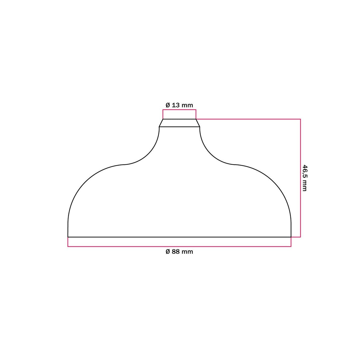 Silikone Takkopp Sort-Lampconcept.se