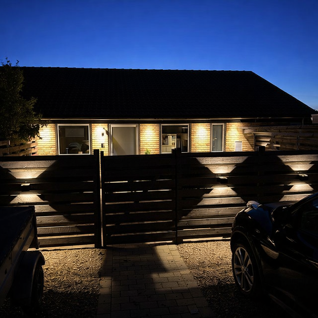 LED Vegglampe Utendørs IP54 6W