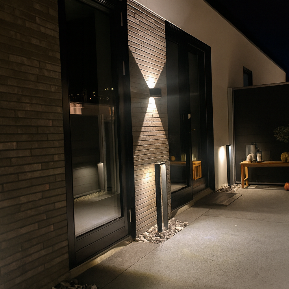 LED Vegglampe Utendørs IP54 6W