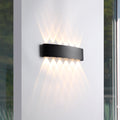 Ortelo 12W 32cm Vegglampe - Svart