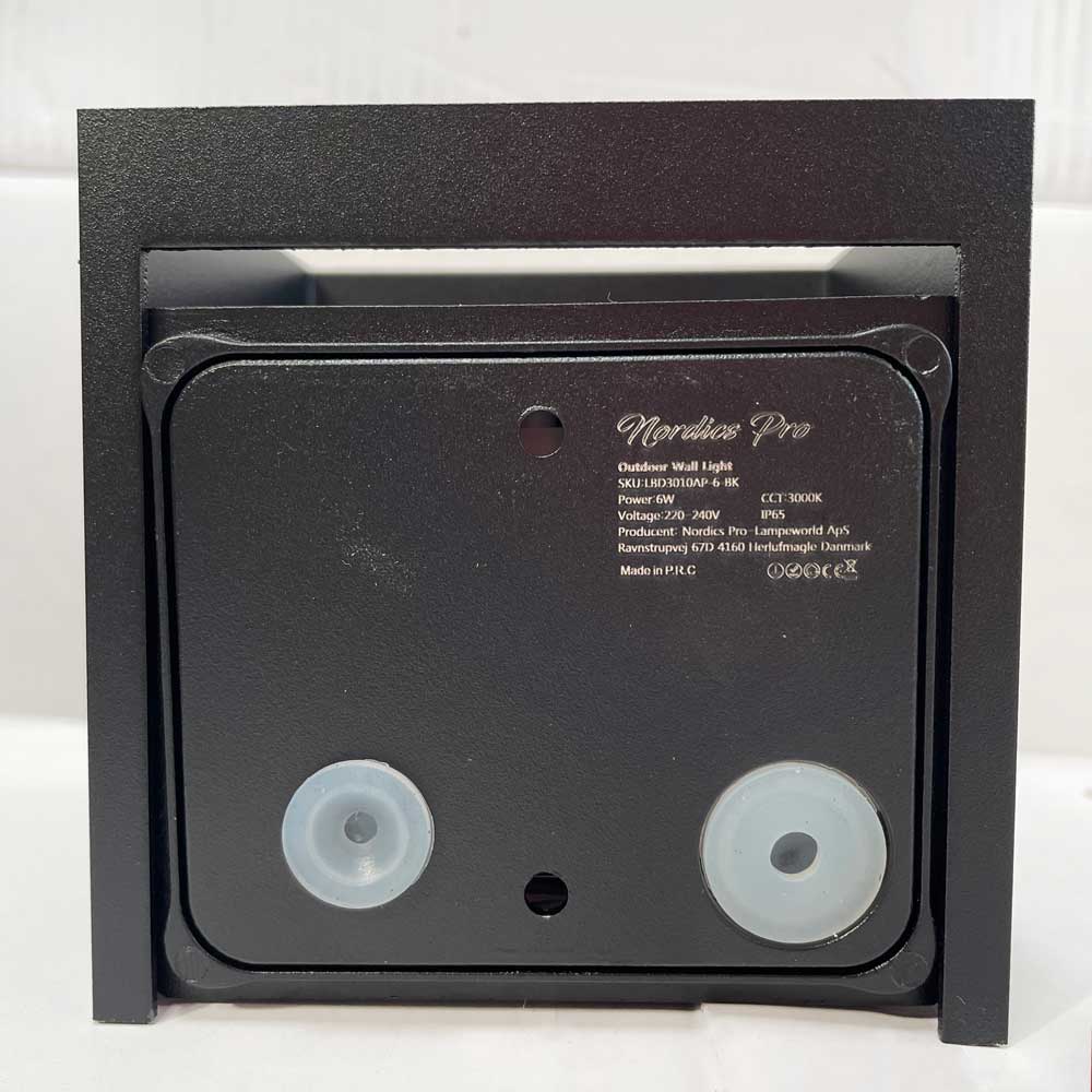 LED Vegglampe Utendørs IP54 6W