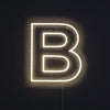 Bokstav B Neon Vegglampe