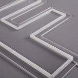 Bokstav F Neon Vegglampe