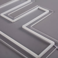 Bokstav F Neon Vegglampe