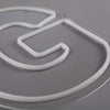 Bokstav G Neon Vegglampe