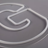 Bokstav G Neon Vegglampe