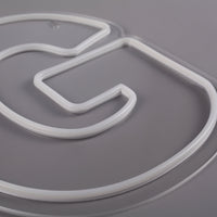 Bokstav G Neon Vegglampe