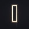 Bokstav I Neon Vegglampe