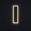 Bokstav I Neon Vegglampe