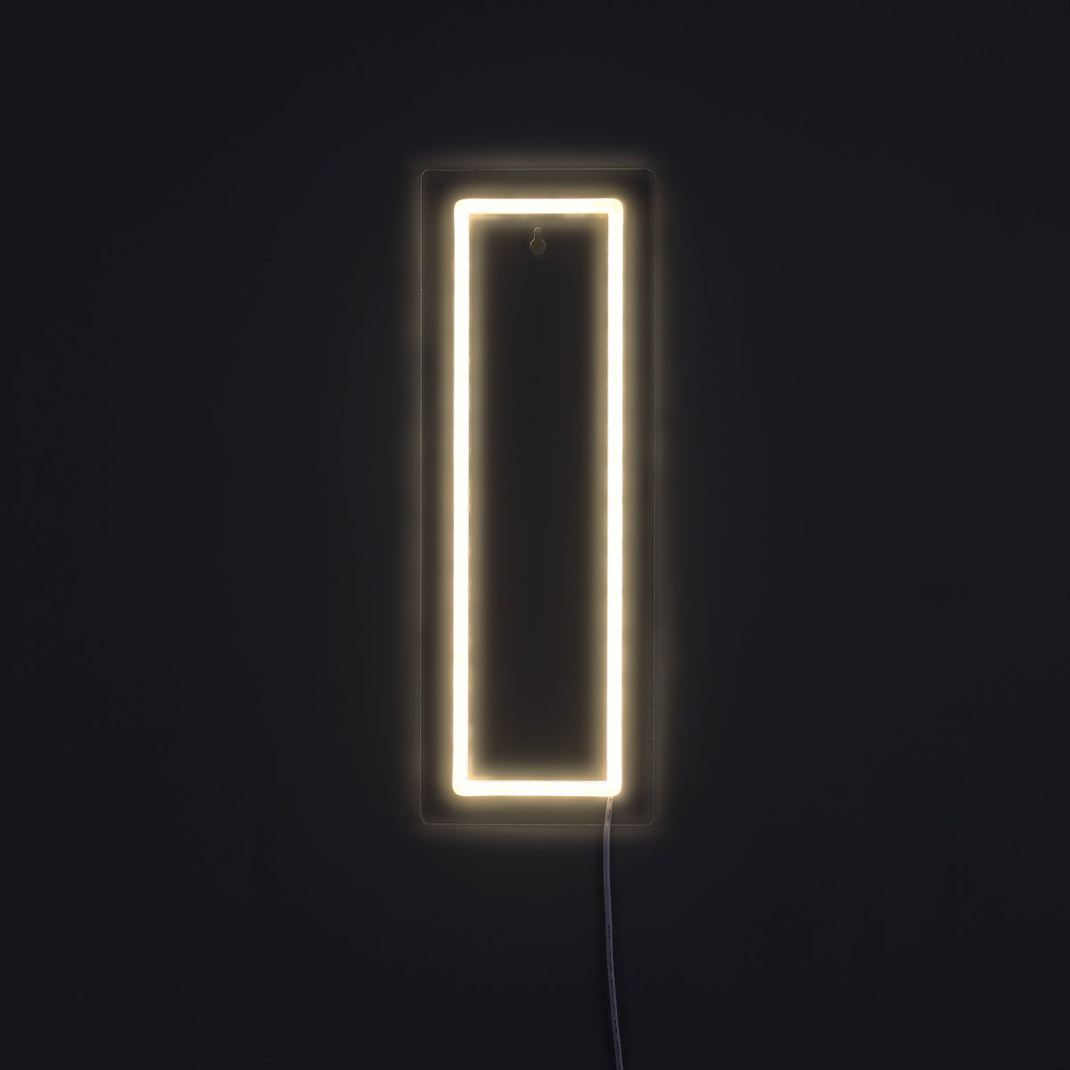 Bokstav I Neon Vegglampe