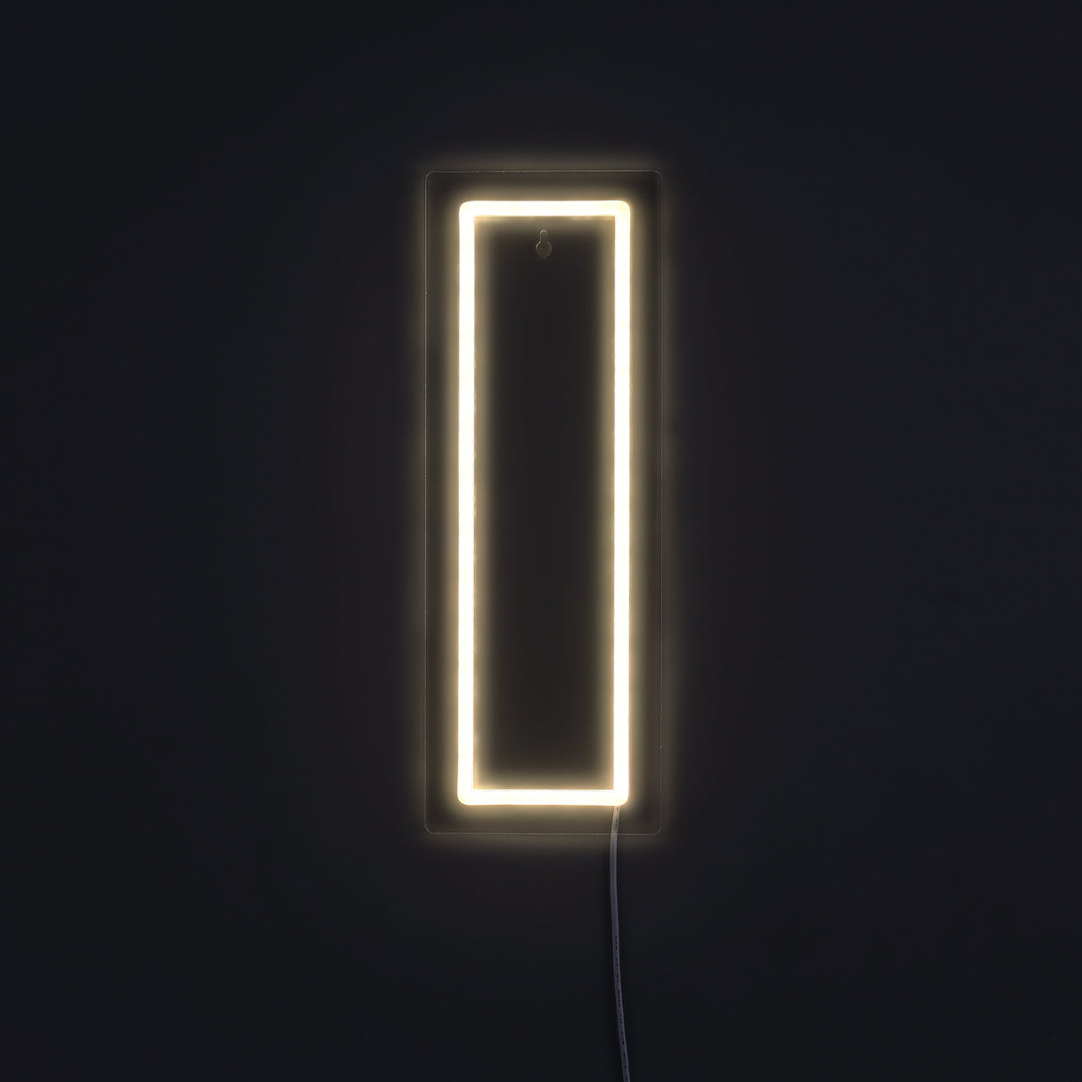 Bokstav I Neon Vegglampe