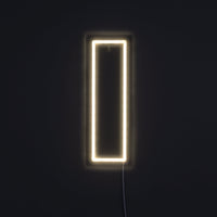 Bokstav I Neon Vegglampe