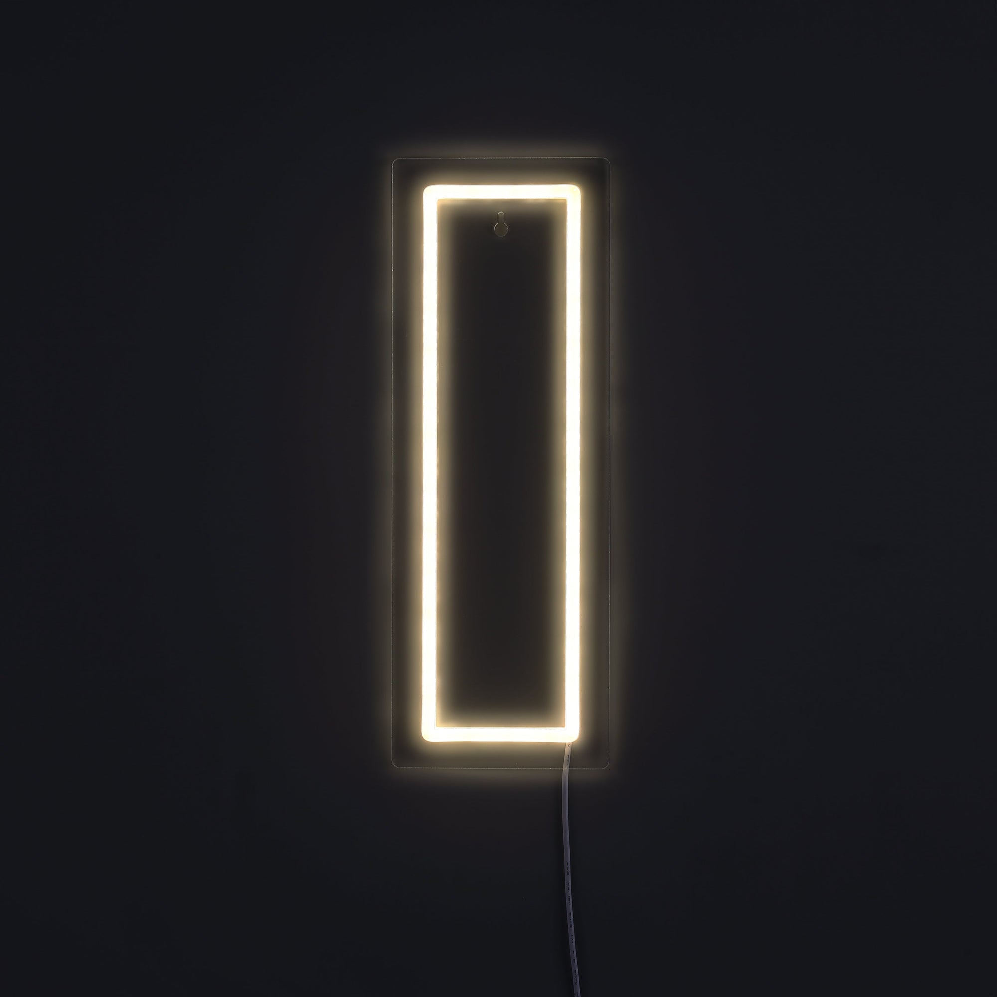 Bokstav I Neon Vegglampe