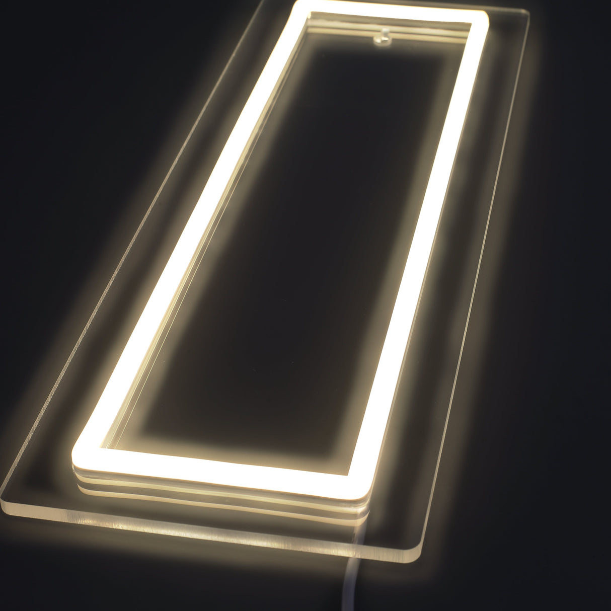 Bokstav I Neon Vegglampe