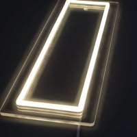 Bokstav I Neon Vegglampe