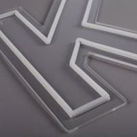Bokstav K Neon Vegglampe