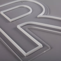 Bokstav R Neon Vegglampe