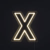 Bokstav X Neon Vegglampe