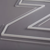 Bokstav Z Neon Vegglampe