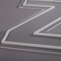 Bokstav Z Neon Vegglampe