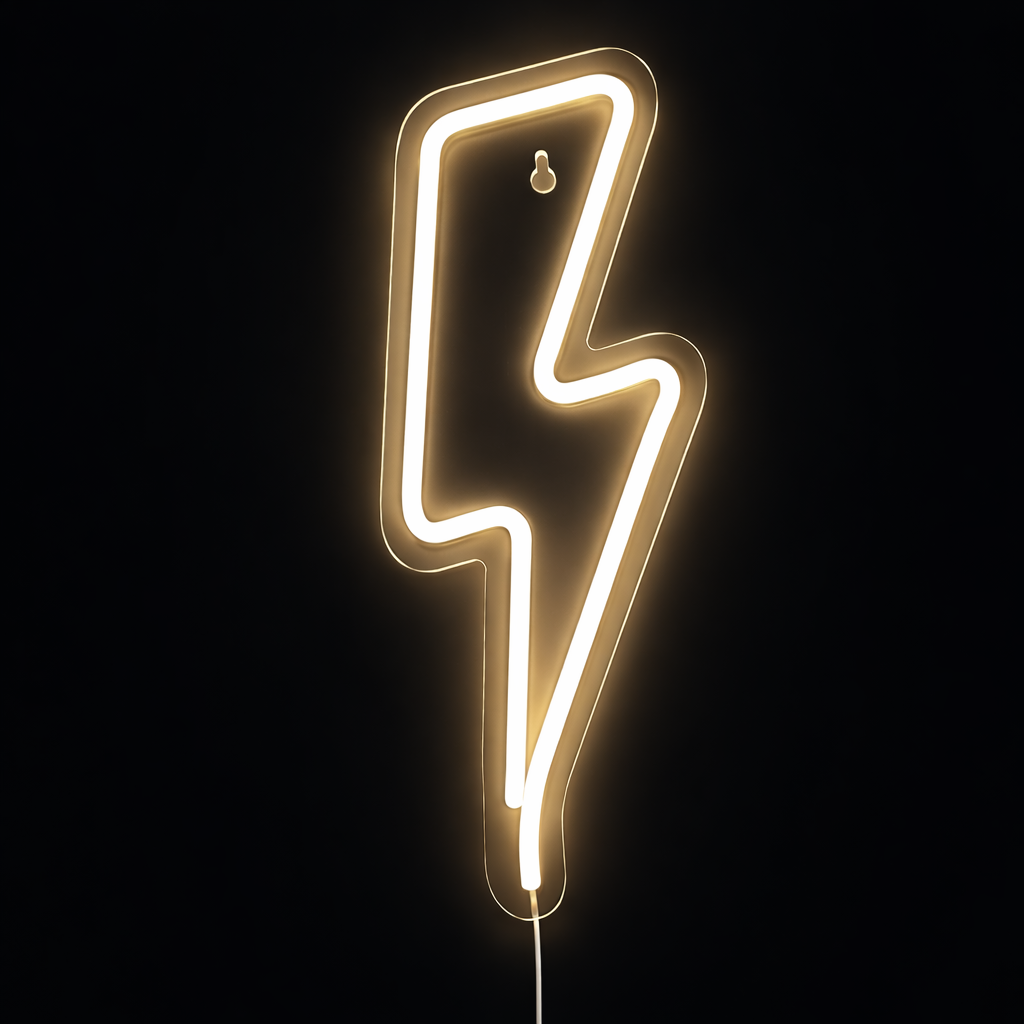 Thunder Neon Vegglampe