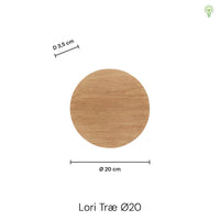 Lori Vegglampe Ø20 Tre