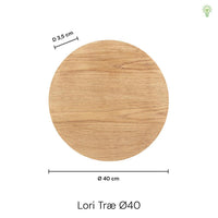 Lori Vegglampe Ø40 Tre