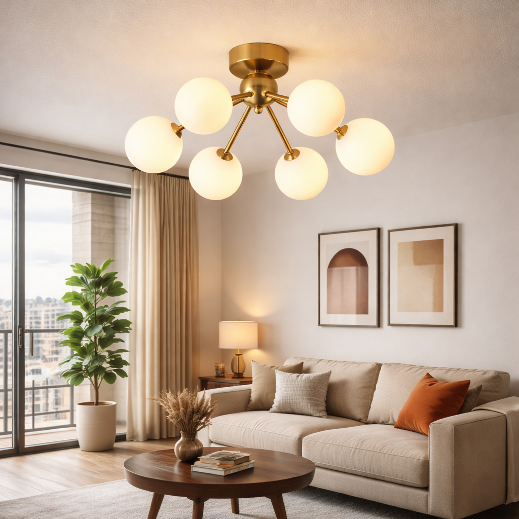 Lugano Loftlampe Ø51