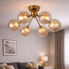 Lugano Taklampe Ø64 Amber
