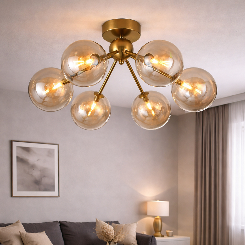 Lugano Loftlampe Ø64