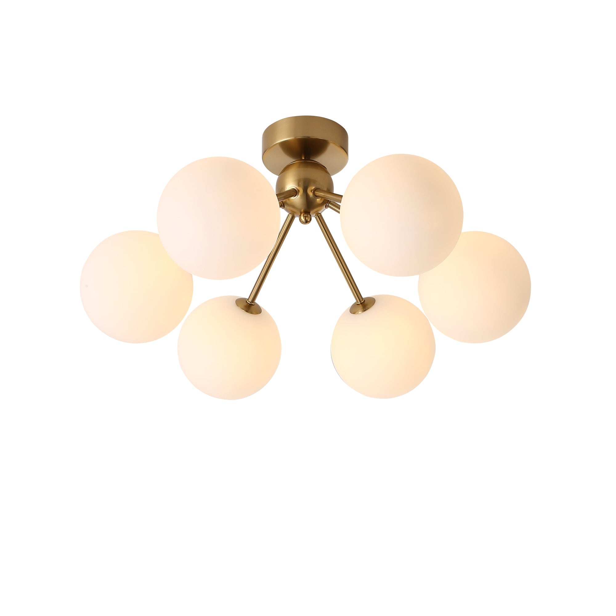 Lugano Taklampe Ø64 Opal
