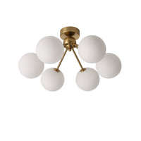 Lugano Taklampe Ø64 Opal