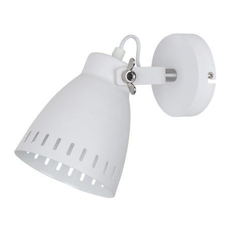 Franklin Vägglampa Vit-Lampconcept.se