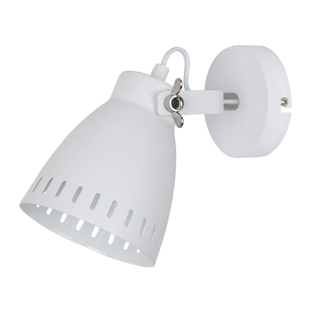 Franklin Vägglampa Vit-Lampconcept.se