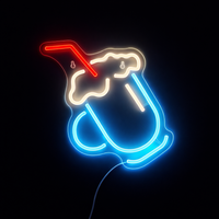 Milkshake Neon Vegglampe