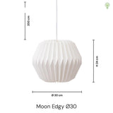 Moon Edgy Ø30 Pendel-Nordic Seasons-Lampconcept.no