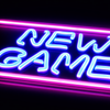 New Game Neon Vegglampe