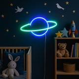 Saturn Neonskilt