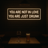 Youre Not In Love Neon Vegglampe
