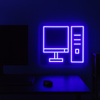 Computer Neon Vegglampe